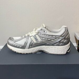 New Balance 1906R Silver and White Running Shoes